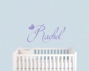 Personalised Name and Butterfly - Girls Decal Personalised Name and Butterfly - Girls Decal